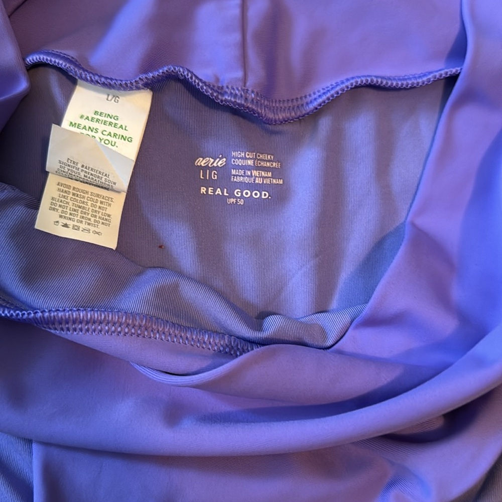 Aerie Cheeky High Waist Bikini Bottoms - Picture 3 of 3